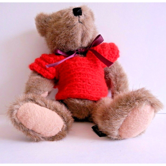 Vintage BOYDS Teddy Bear Plush 15" J.B. Bean Series Brown 1985-1997 - Picture 9 of 9